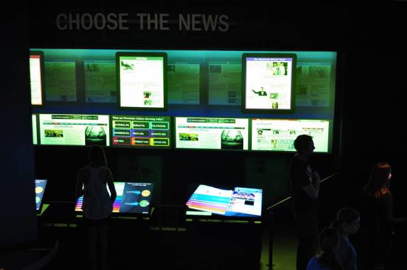 Museu da Imprensa em Washington DC, capital dos Estados Unidos